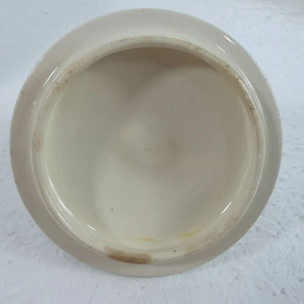 International D.S. CO. VIKING WHEAT Covered Sugar Dish 1950s-1960s Vintage